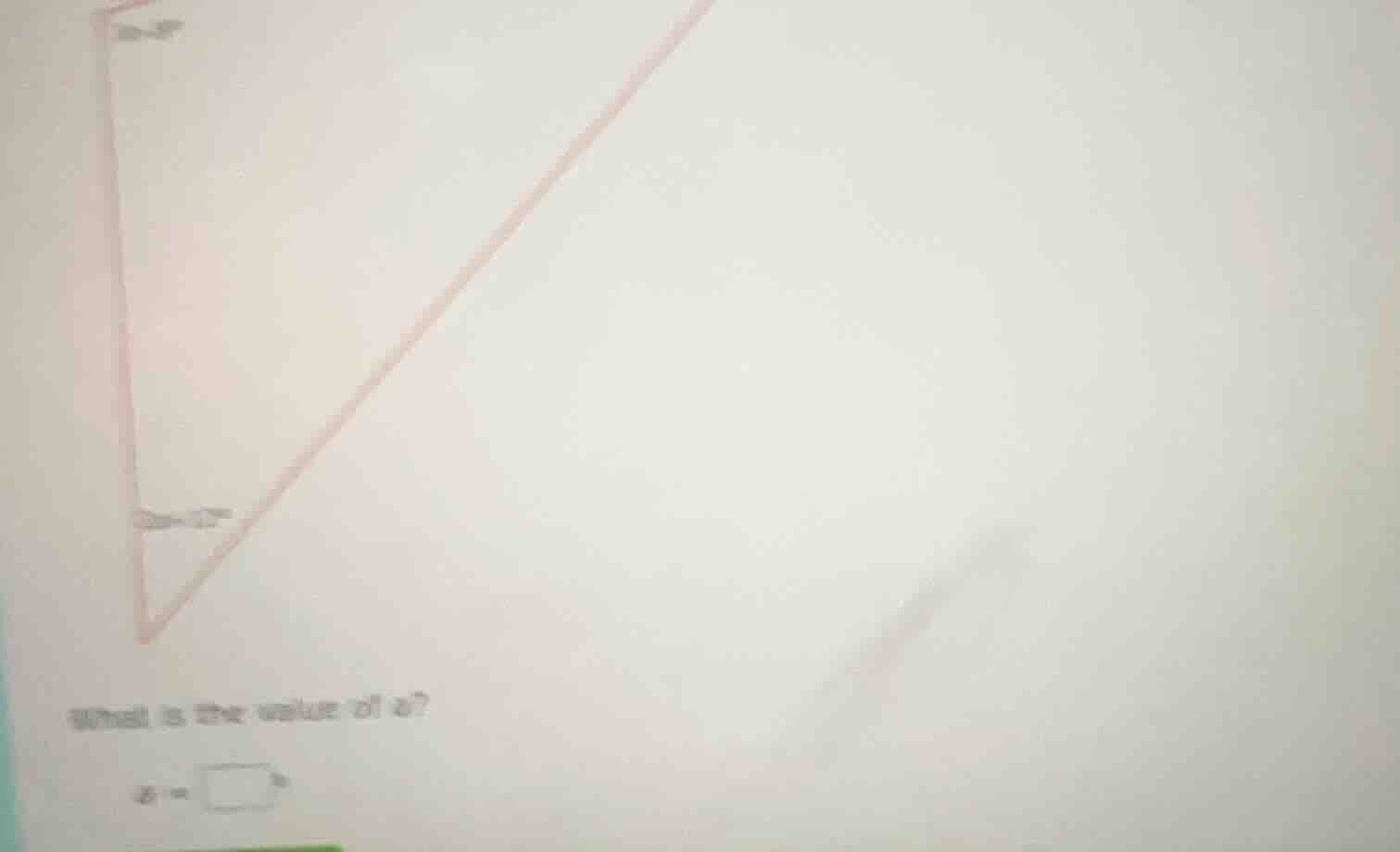 what is the value of a? a =