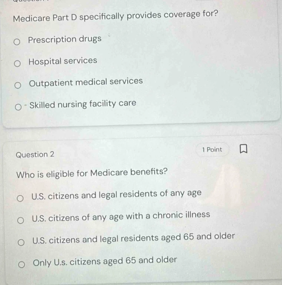 medicare part d specifically provides coverage for? prescription drugs …