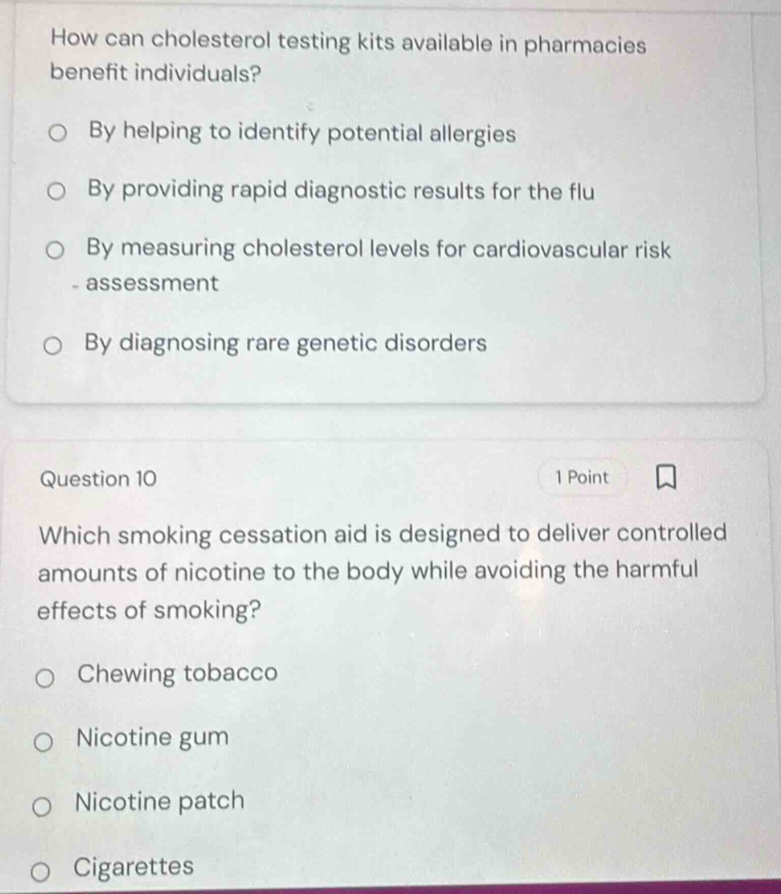 how can cholesterol testing kits available in pharmacies benefit indivi…