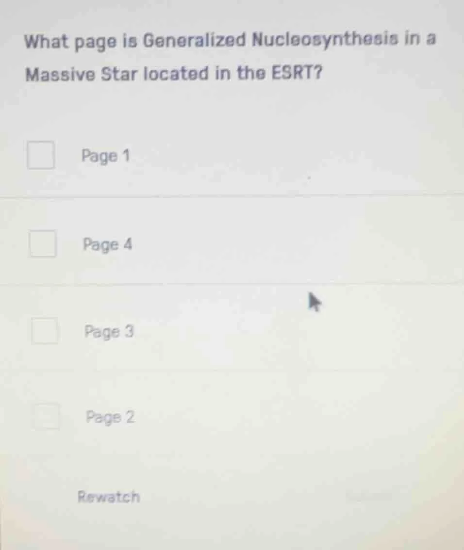 what page is generalized nucleosynthesis in a massive star located in t…