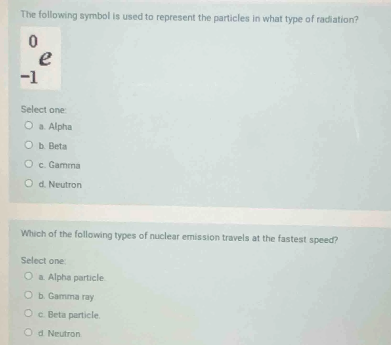 the following symbol is used to represent the particles in what type of…