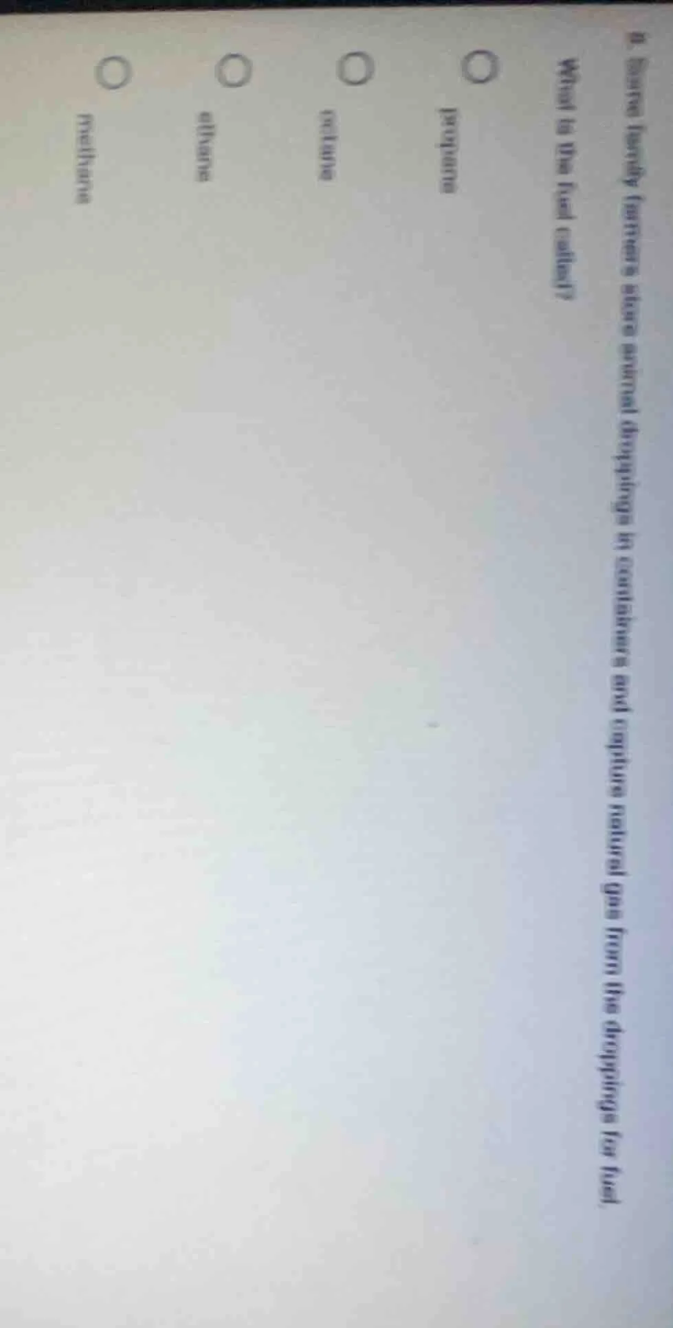 8. some farmers store animal droppings in containers and capture natura…