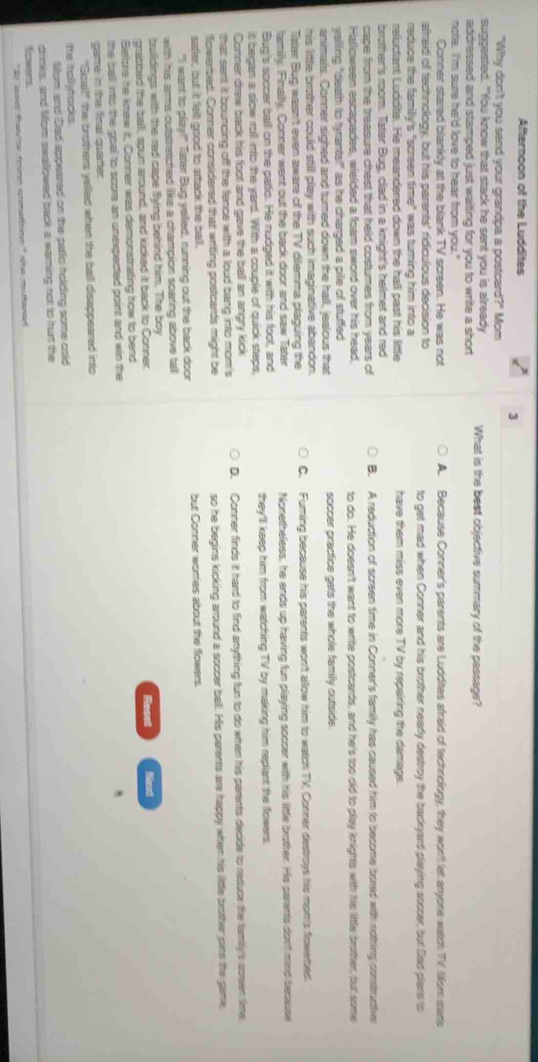 afternoon of the luddites \why dont you send your grandpa a postcard? m…