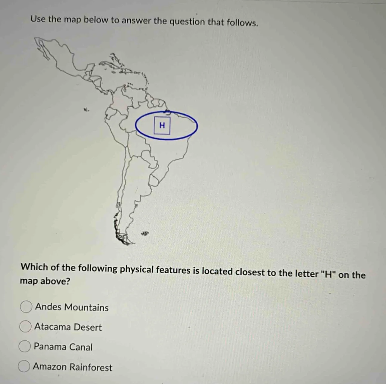 use the map below to answer the question that follows. which of the fol…