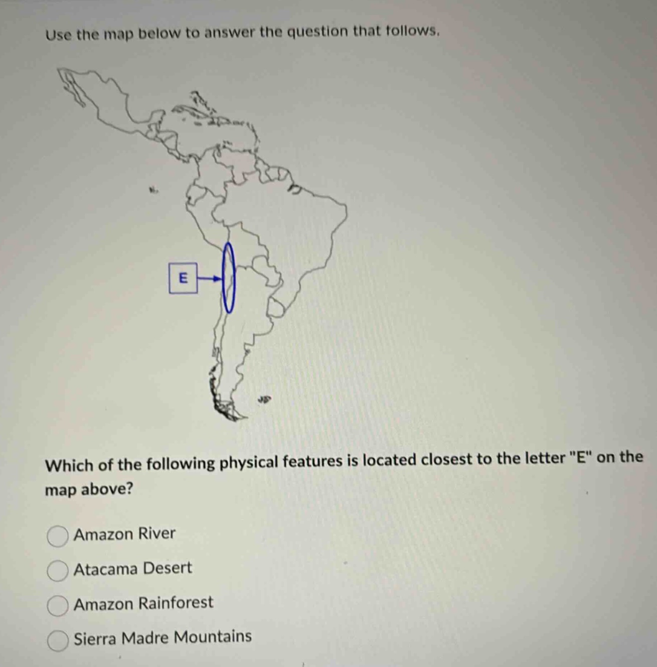 use the map below to answer the question that follows. which of the fol…