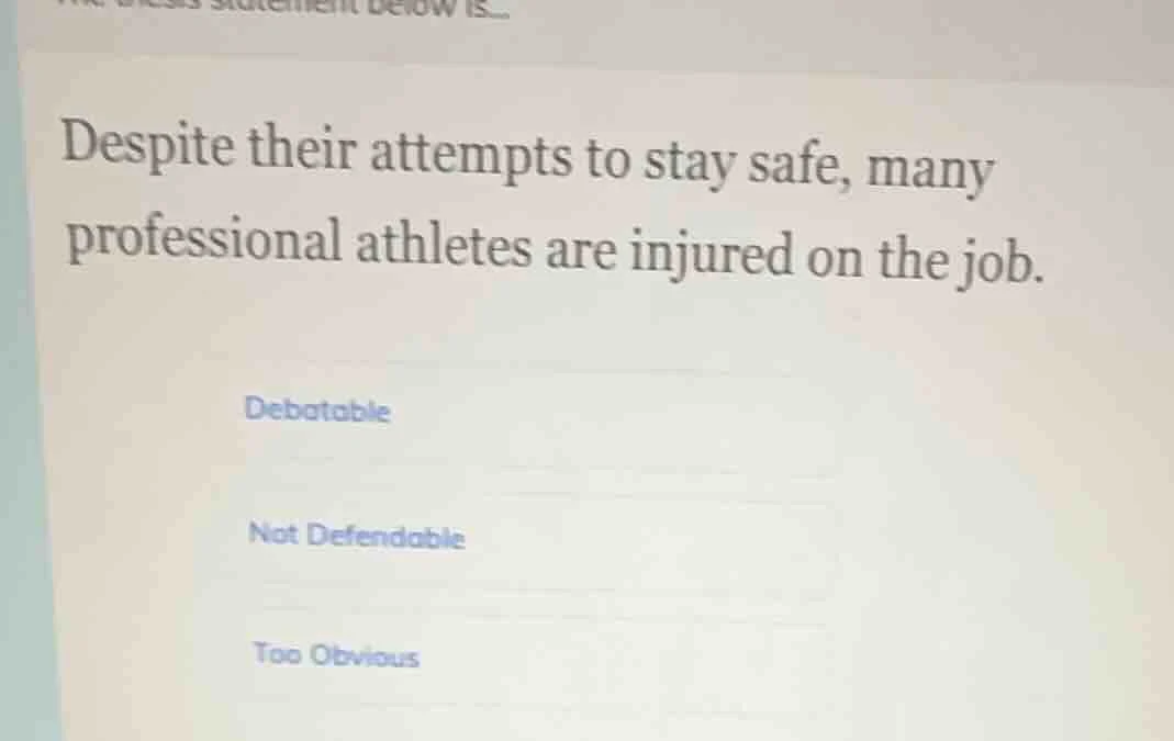 despite their attempts to stay safe, many professional athletes are inj…