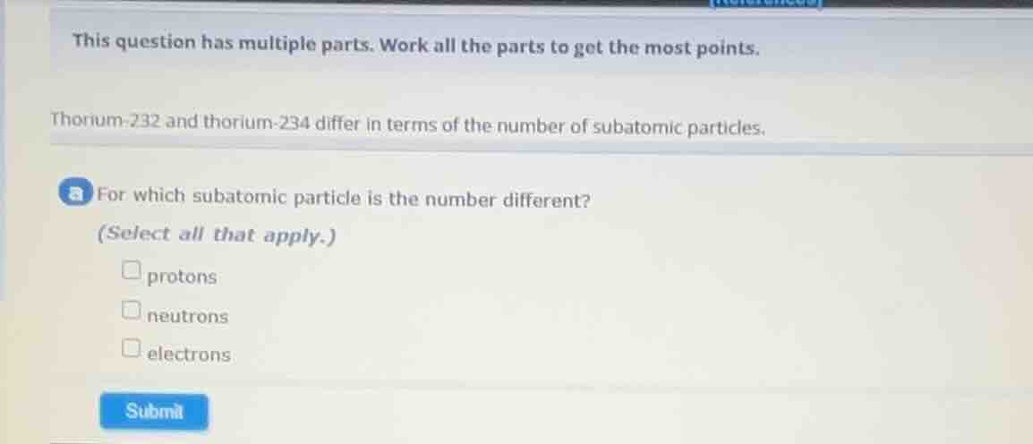 this question has multiple parts. work all the parts to get the most po…