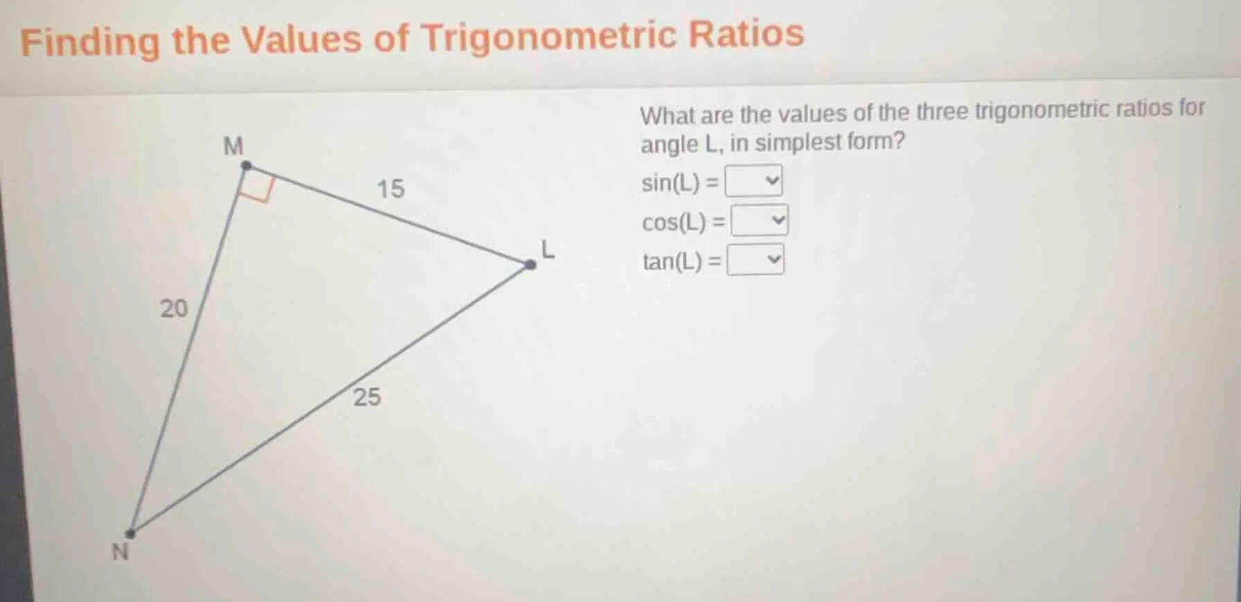 finding the values of trigonometric ratios what are the values of the t…