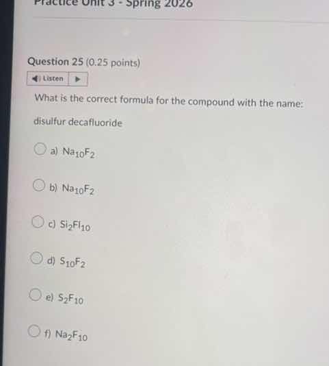 practice unit 3 - spring 2026 question 25 (0.25 points) listen what is …
