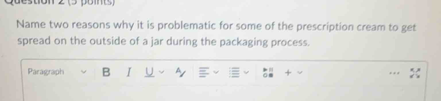 name two reasons why it is problematic for some of the prescription cre…