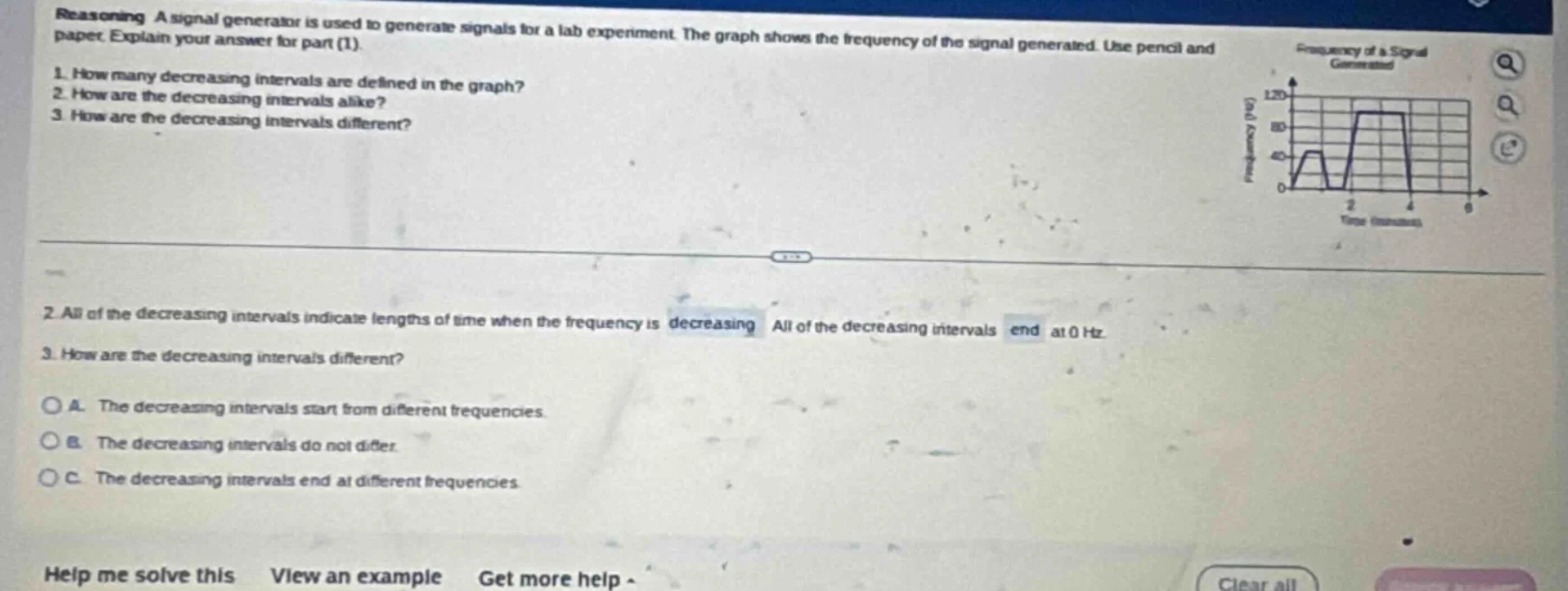 reasoning a signal generator is used to generate signals for a lab expe…