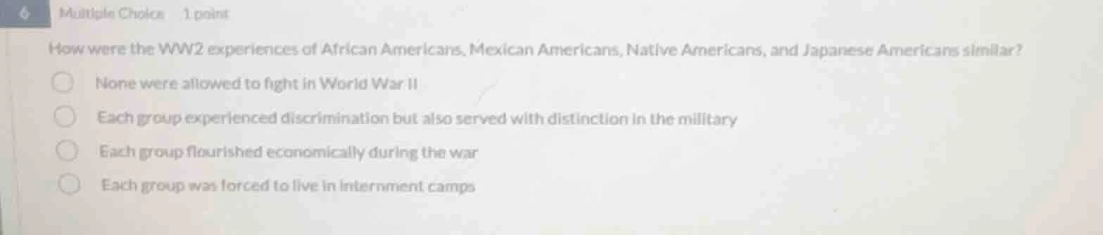 how were the ww2 experiences of african americans, mexican americans, n…