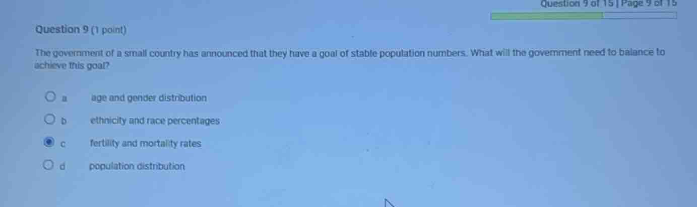 question 9 (1 point) the government of a small country has announced th…