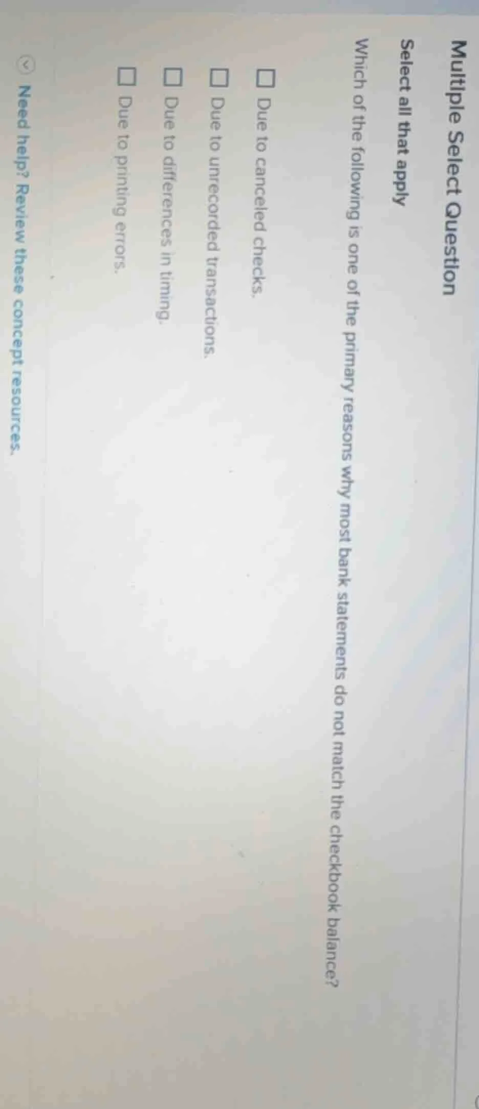 multiple select question select all that apply which of the following i…