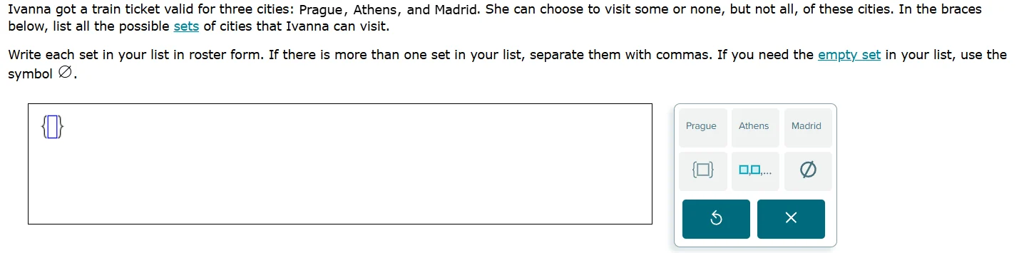 ivanna got a train ticket valid for three cities: prague, athens, and m…