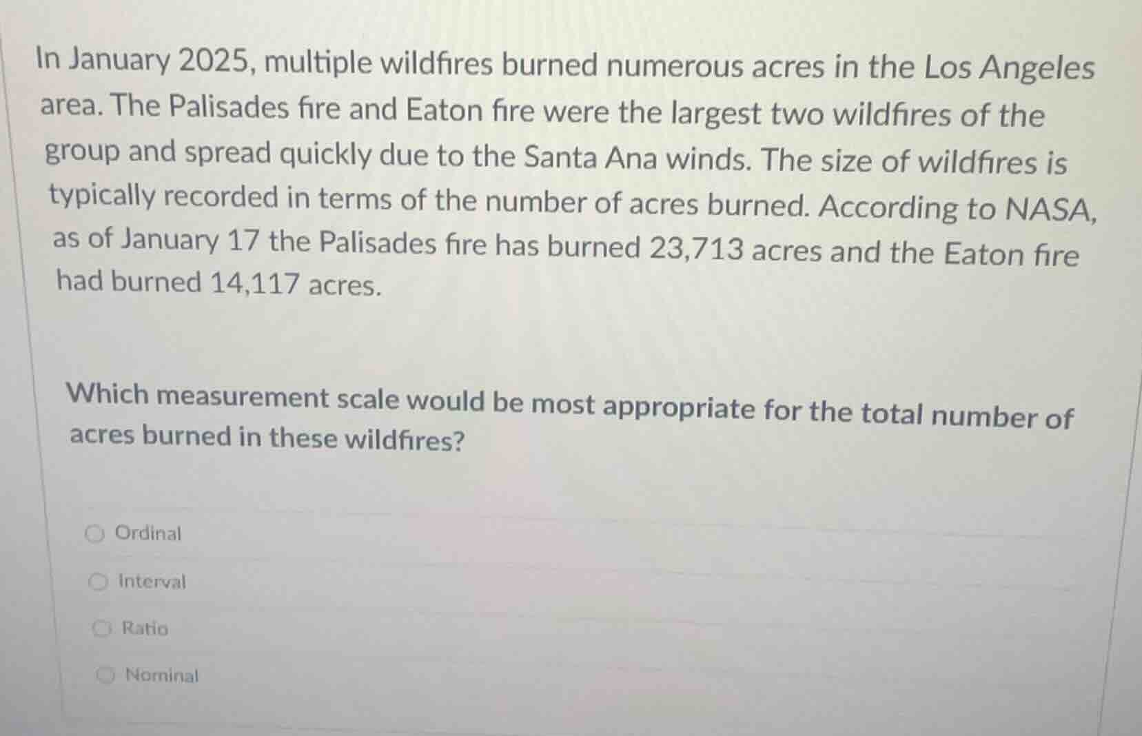 in january 2025, multiple wildfires burned numerous acres in the los an…