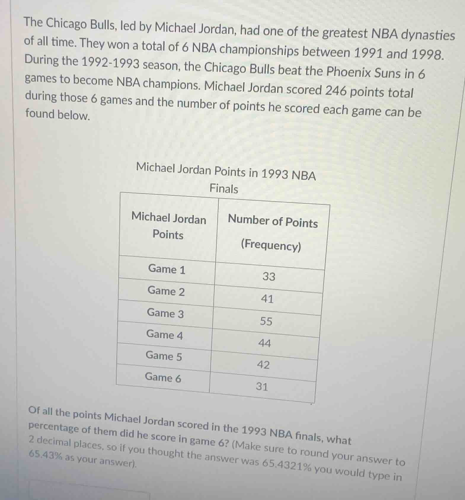 the chicago bulls, led by michael jordan, had one of the greatest nba d…