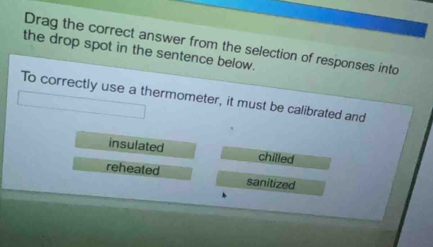 drag the correct answer from the selection of responses into the drop s…
