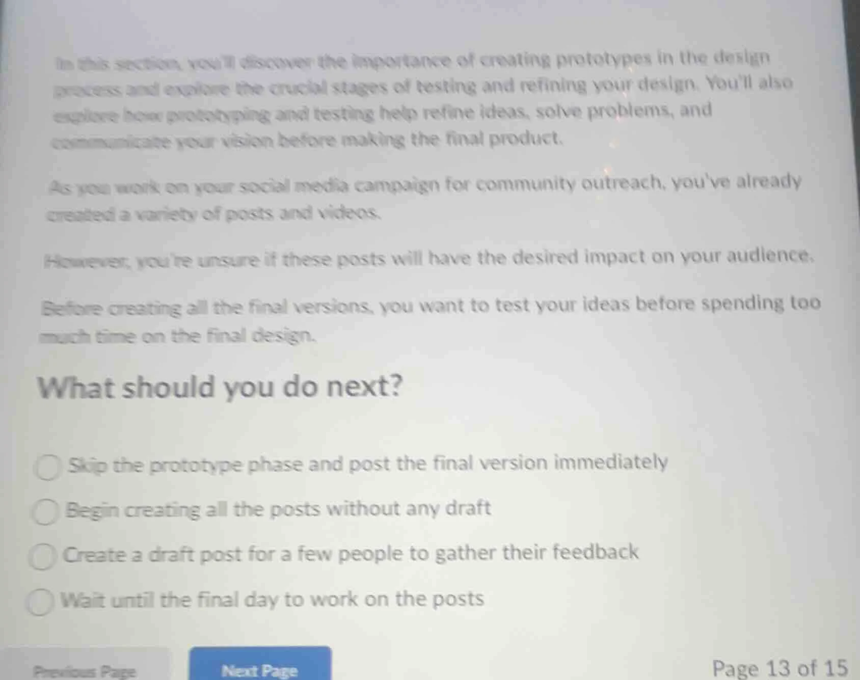 in this section, youll discover the importance of creating prototypes i…