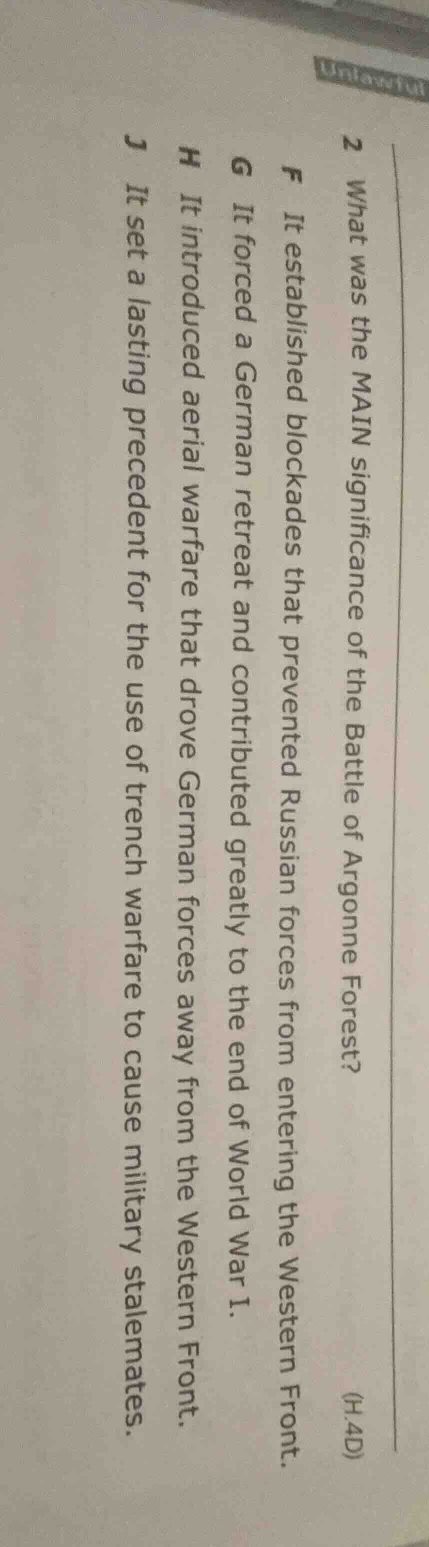 2 what was the main significance of the battle of argonne forest? (h.4d…