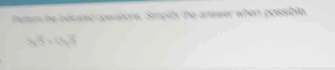 perform the indicated operations. simplify the answer when possible. $3…