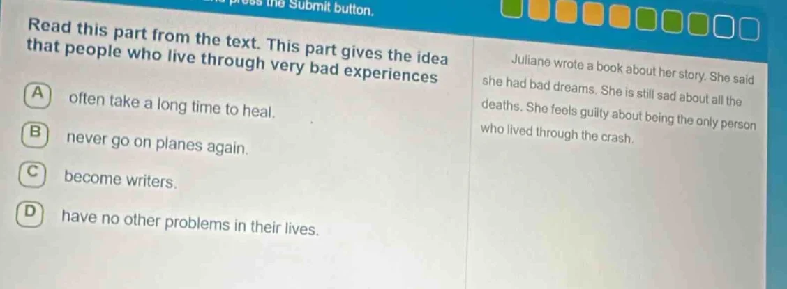 read this part from the text. this part gives the idea that people who …