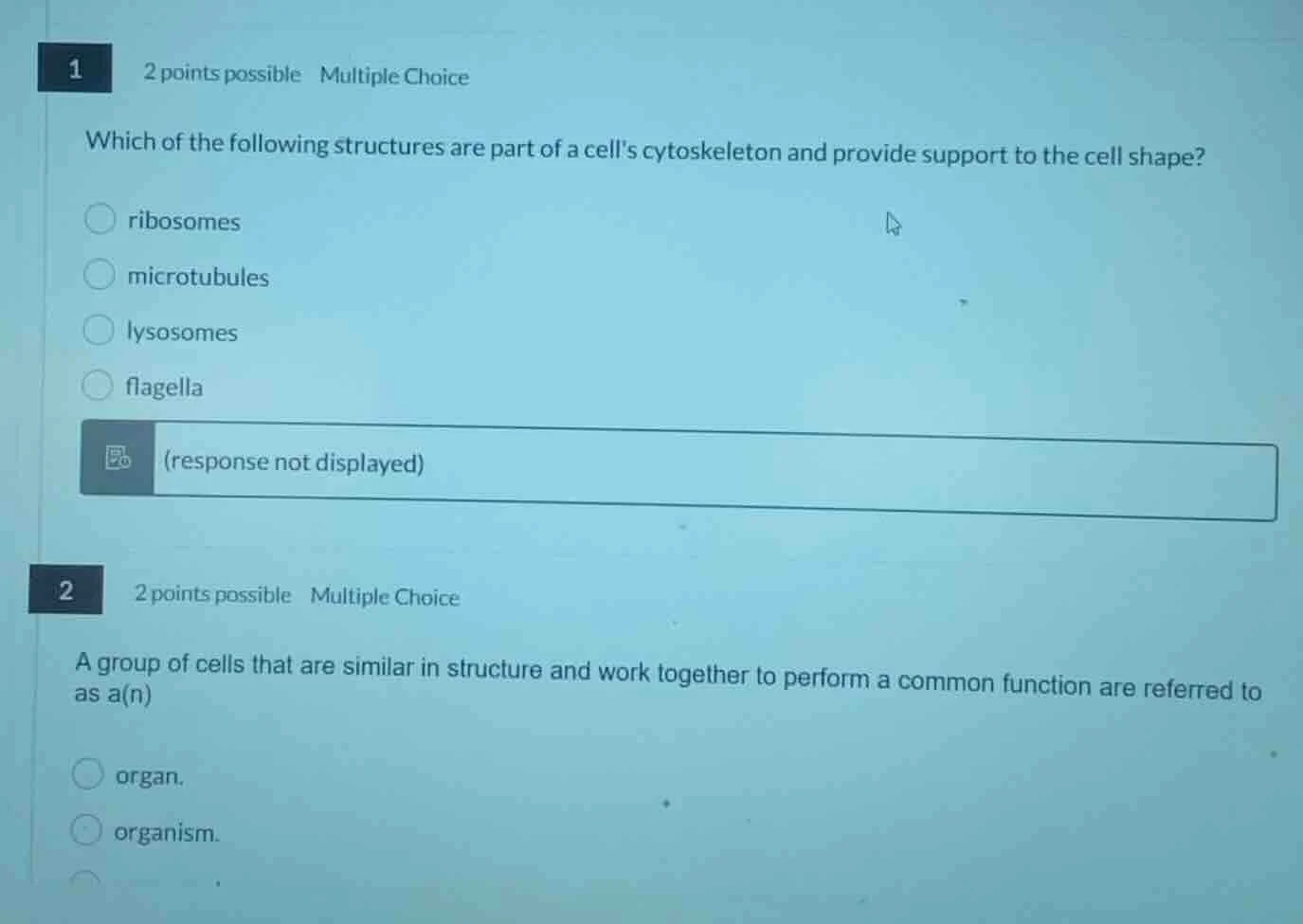 1 2 points possible multiple choice which of the following structures a…