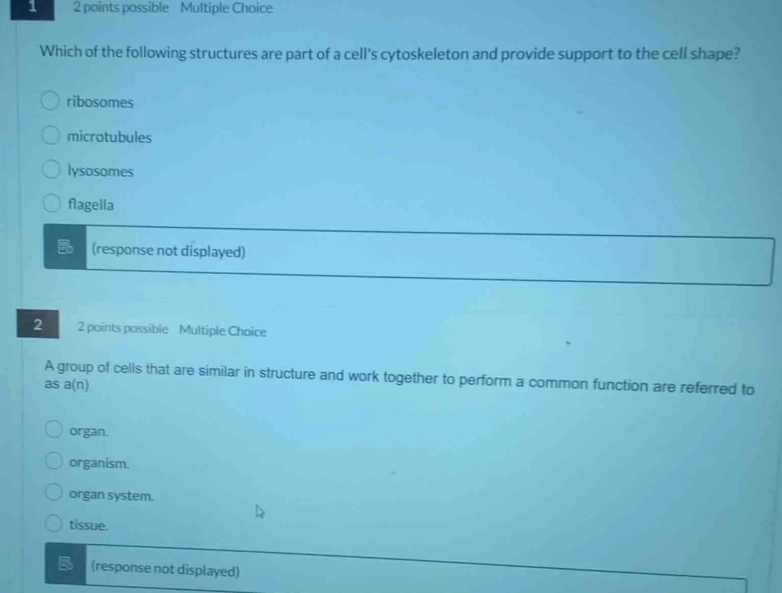 1 2 points possible multiple choice which of the following structures a…