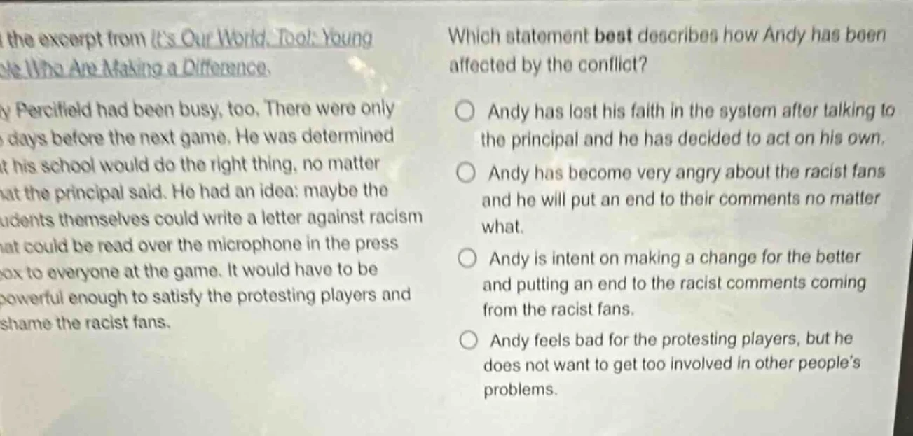 the excerpt from its our world, too!: young people who are making a dif…