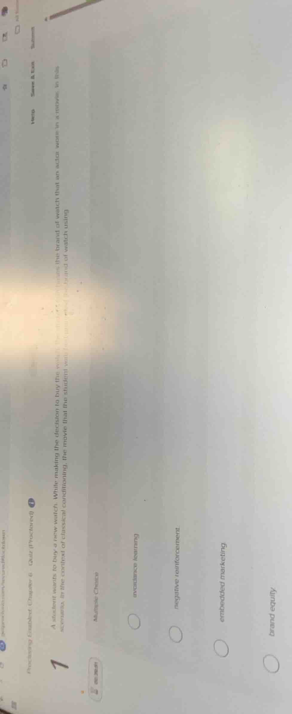 processing enabled: chapter 6: quiz (proctored) 1 a student wants to bu…