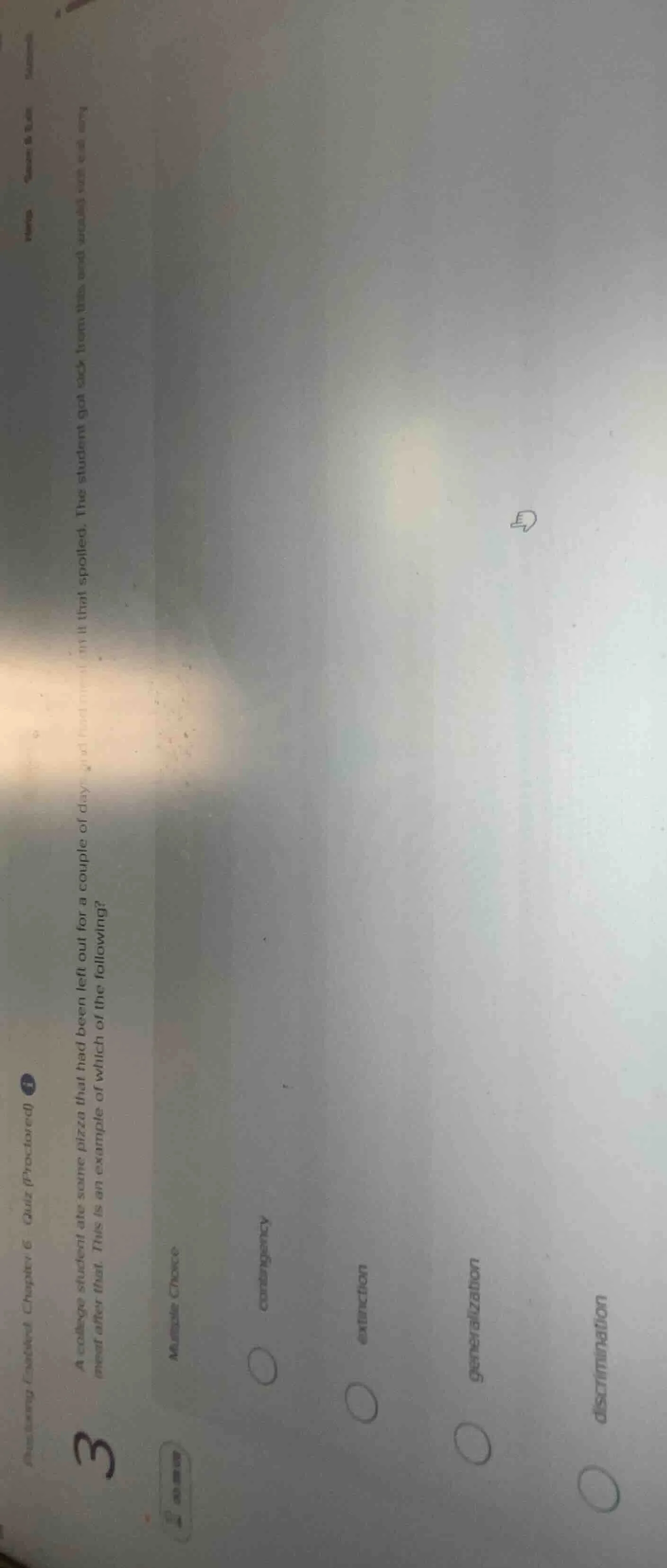 3 a college student ate some pizza that had been left out for a couple …