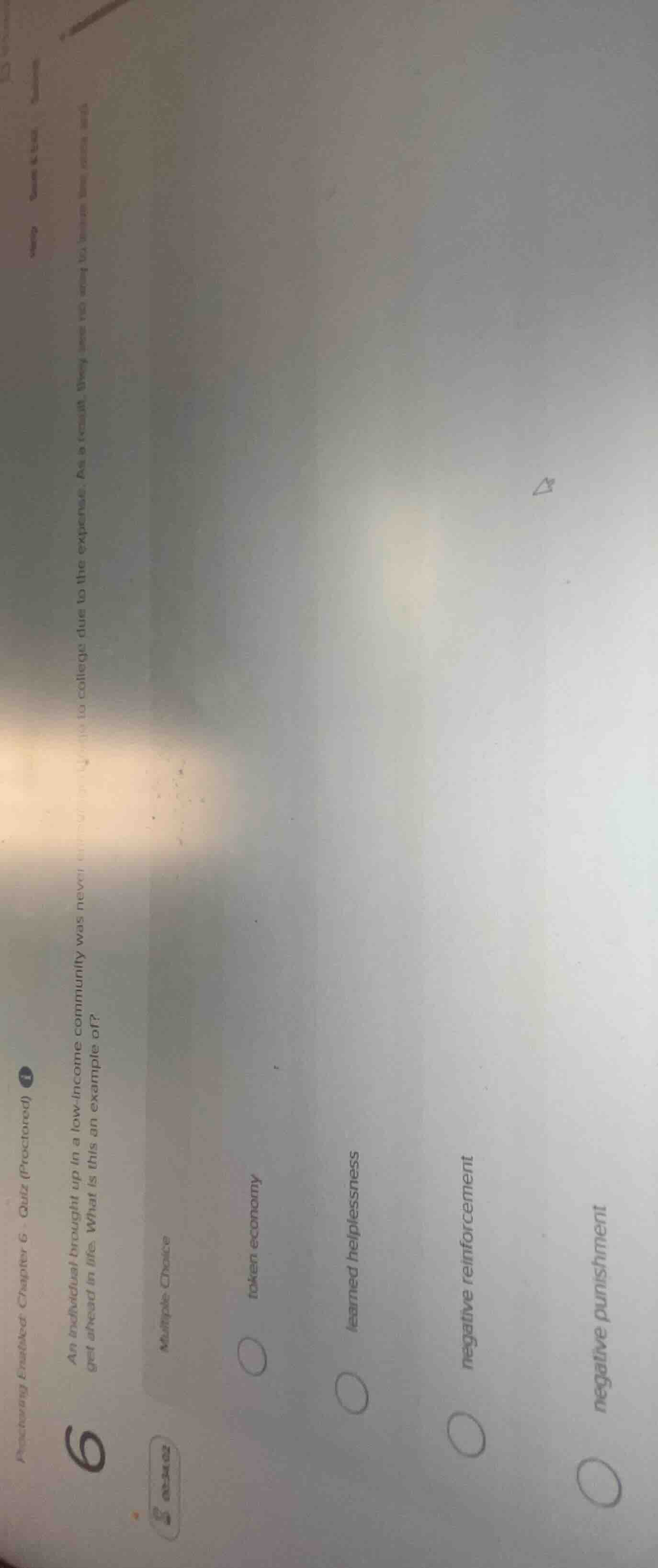 proctoring enabled: chapter 6 - quiz (proctored)6an individual brought …