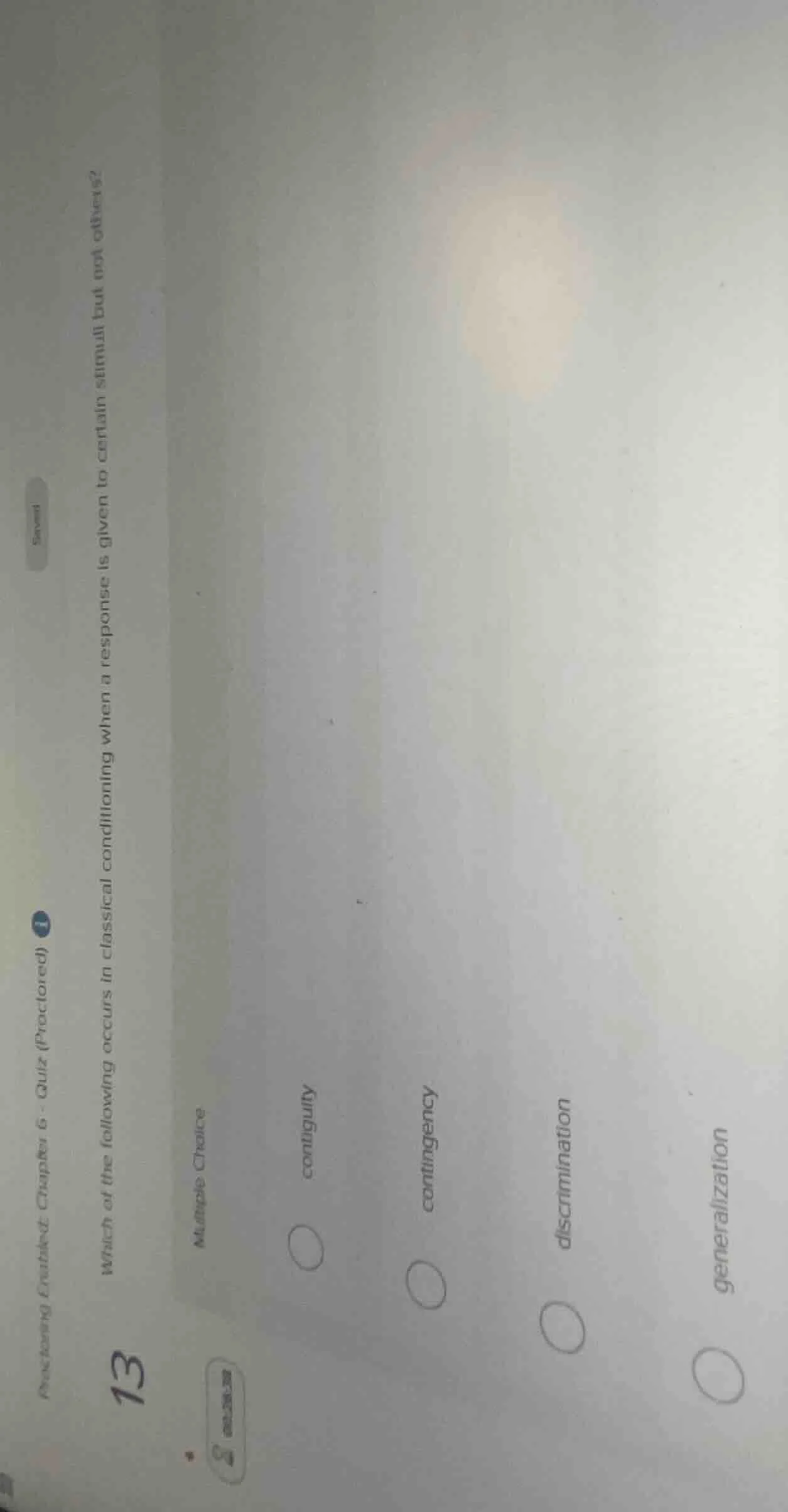 proctoring enabled: chapter 6 - quiz (proctored)saved13which of the fol…