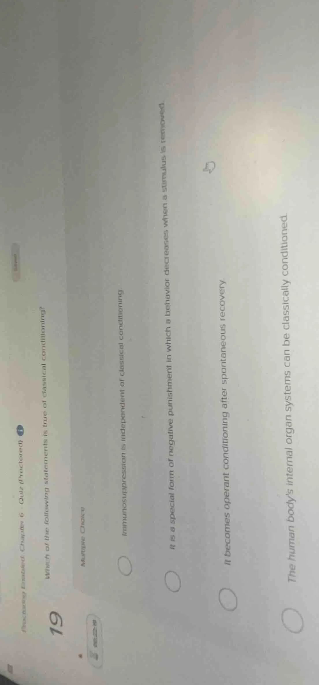 proctoring enabled: chapter 6 - quiz (proctored)19which of the followin…