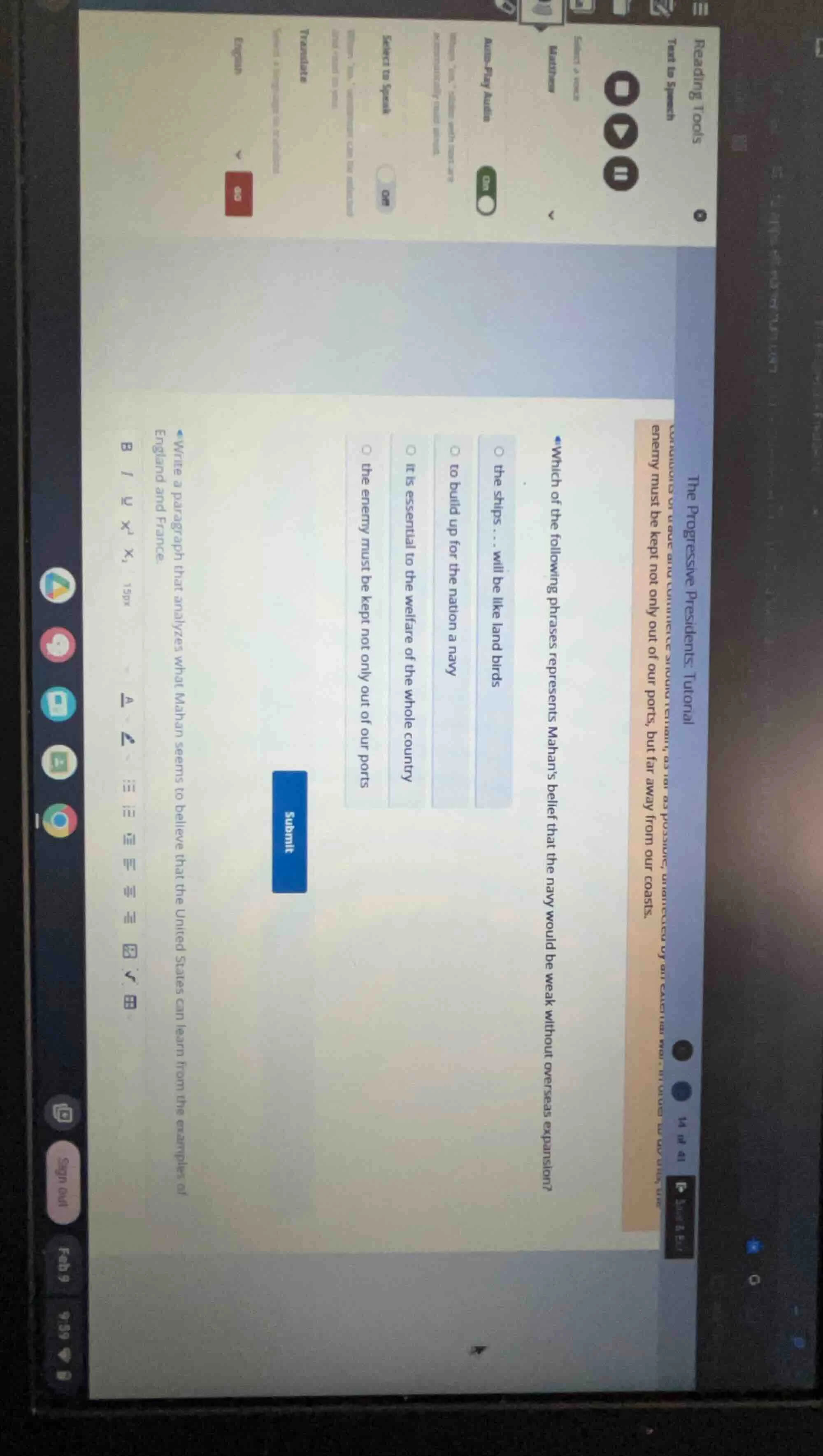 the progressive presidents: tutorial14 of 41enemy must be kept not only…