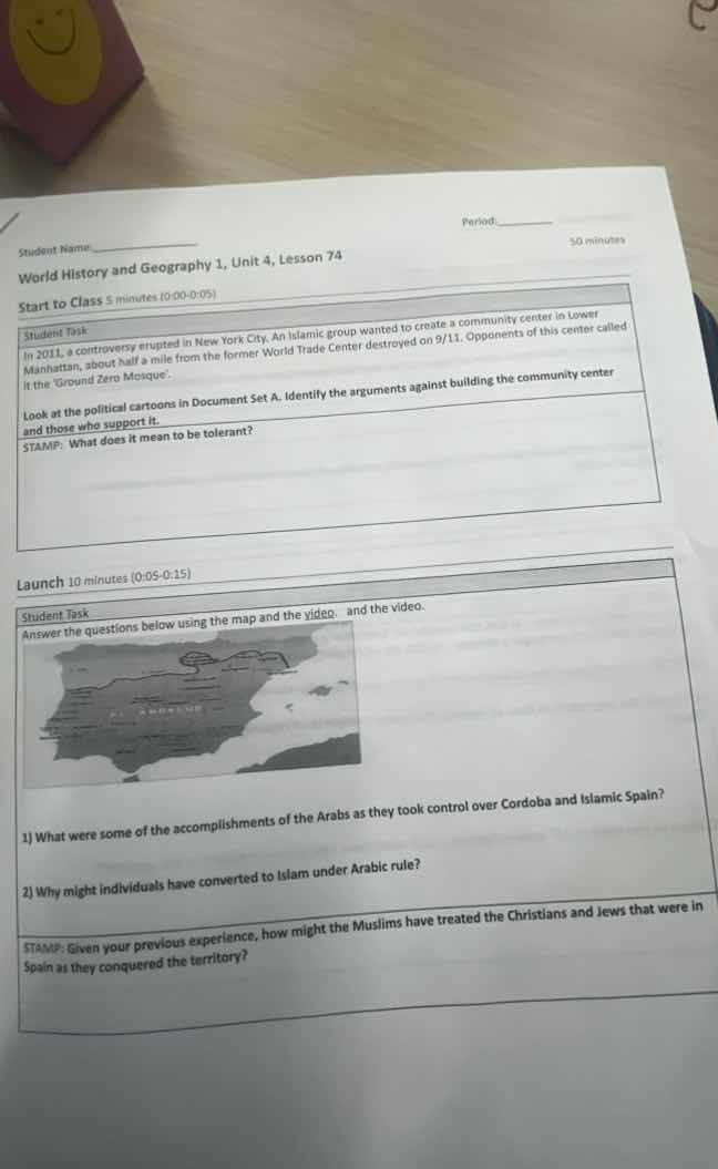 student name_________ period_________world history and geography 1, uni…