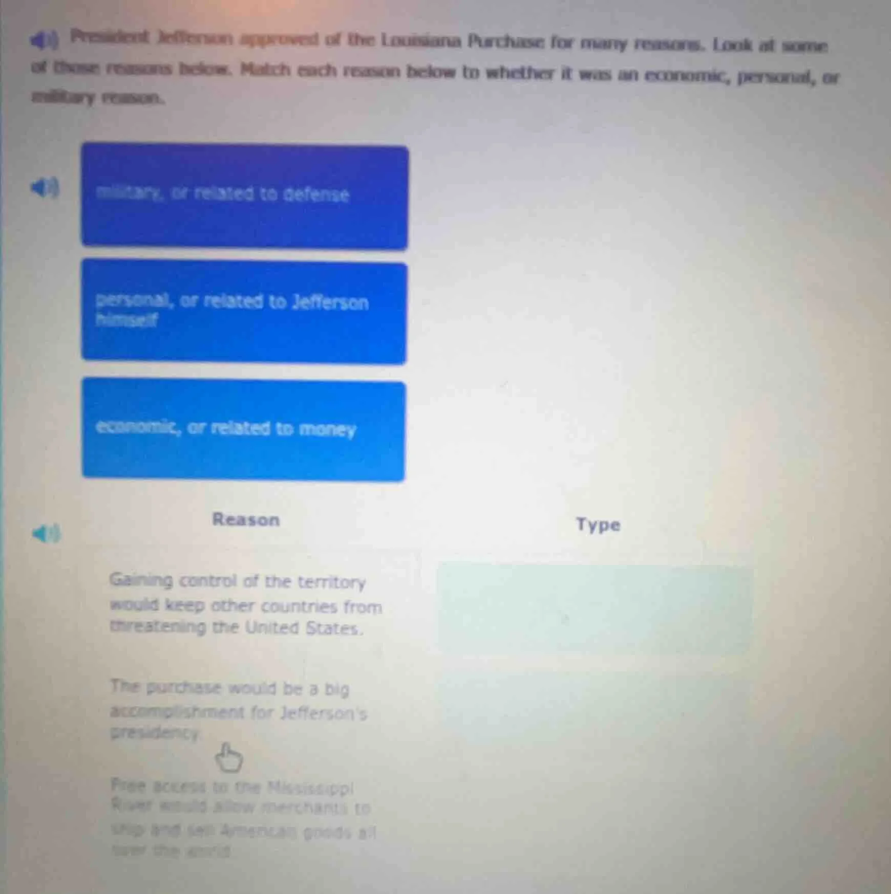 1) president jefferson approved of the louisiana purchase for many reas…