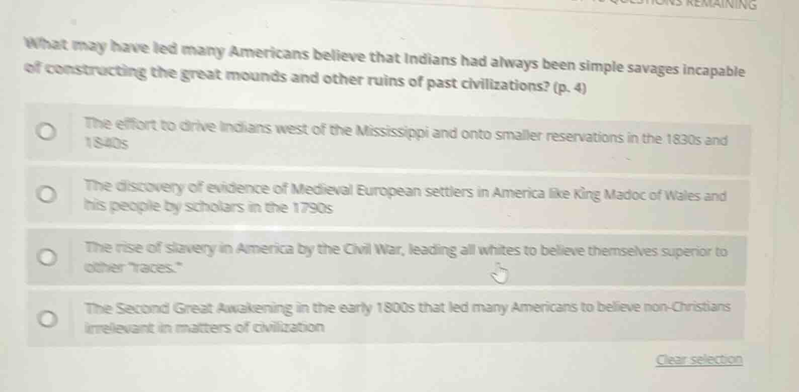 what may have led many americans believe that indians had always been s…