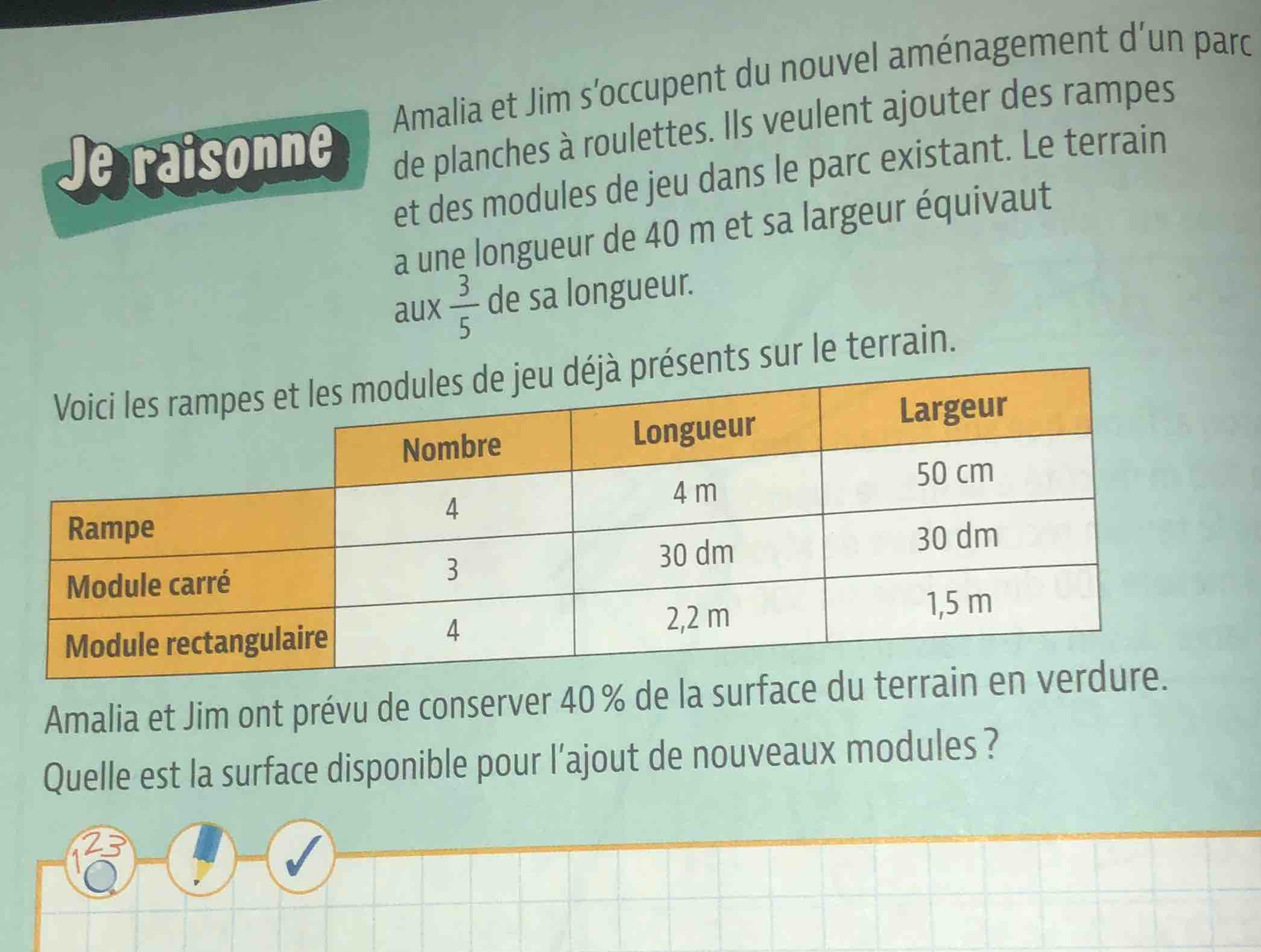 je raisonne amalia et jim soccupent du nouvel aménagement dun parc de p…