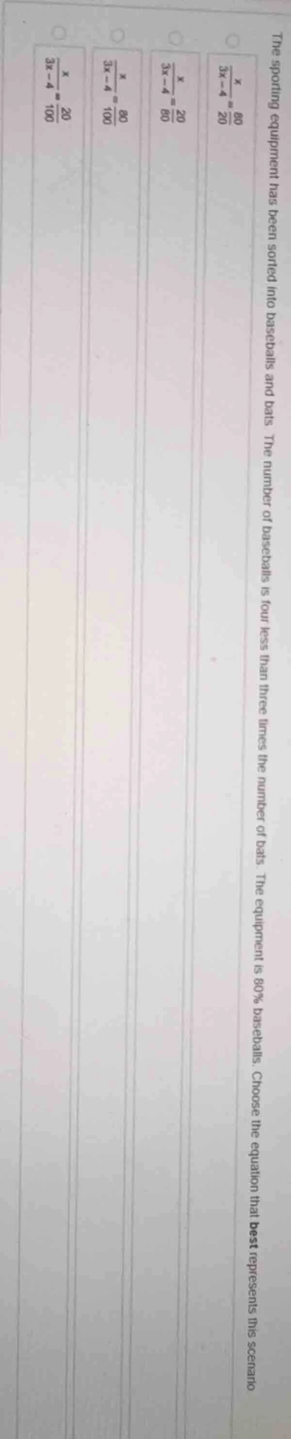 the sporting equipment has been sorted into baseballs and bats. the num…