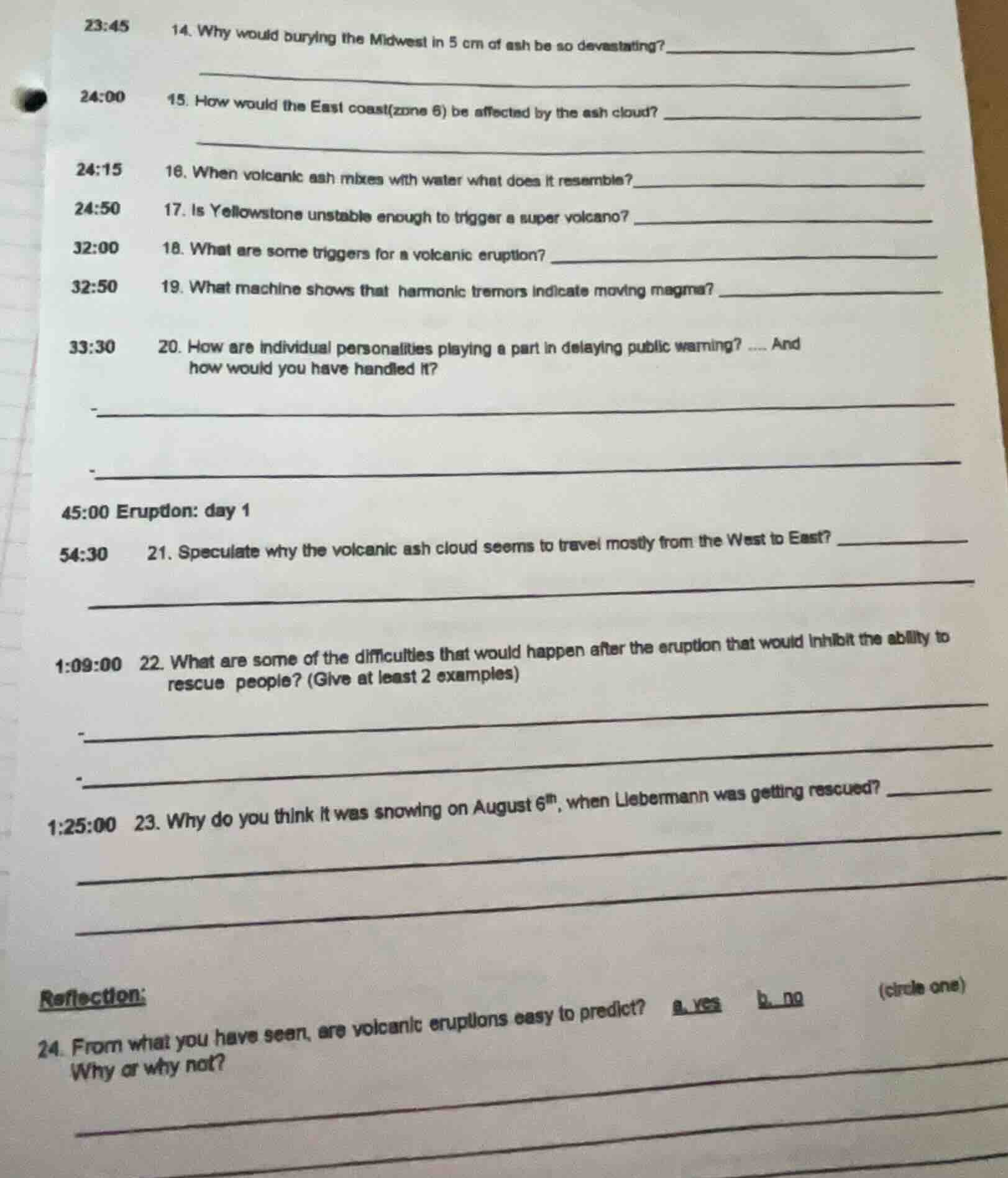 23:4514. why would burying the midwest in 5 cm of ash be so devastating…