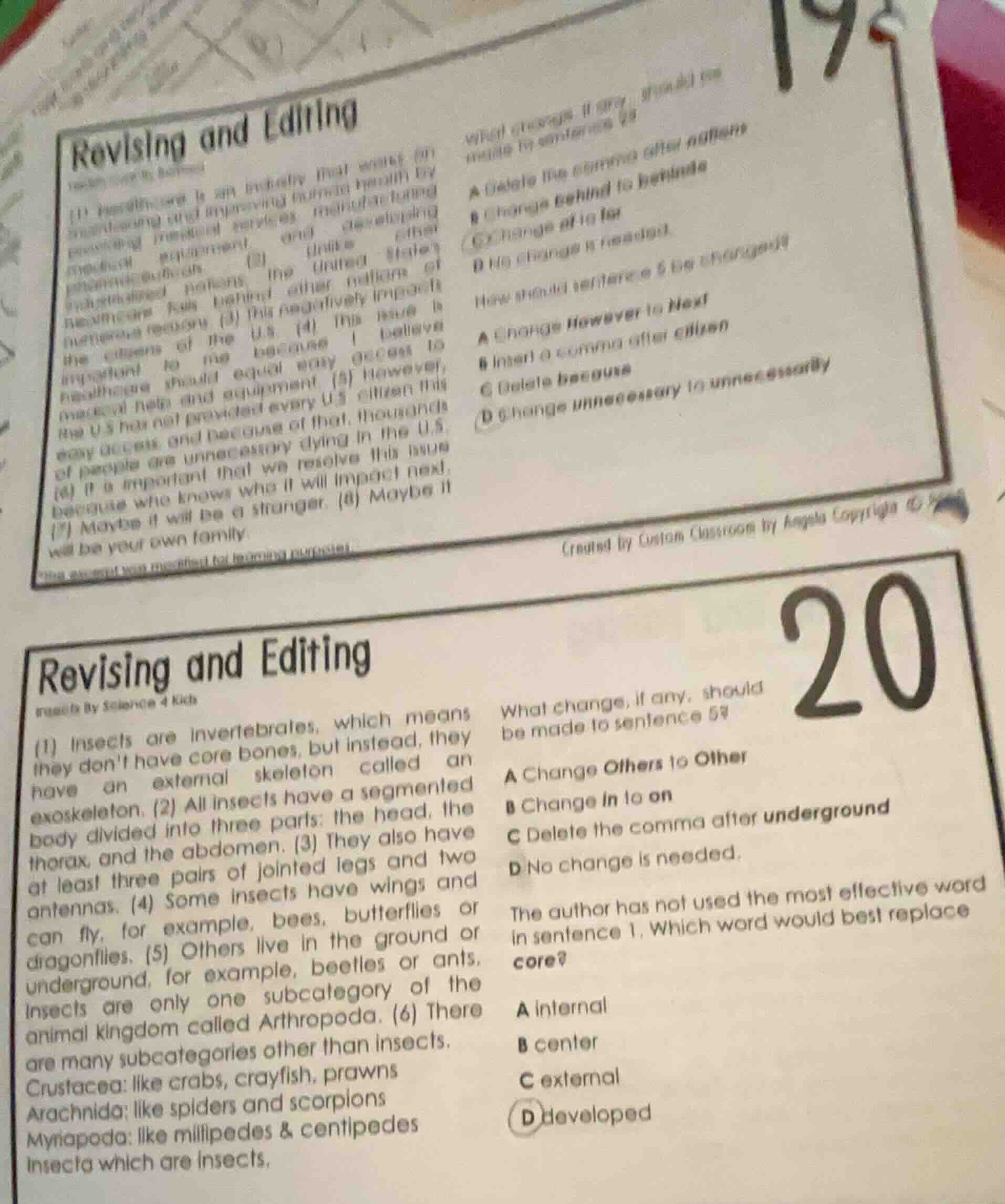 revising and editing(1) healthcare is an industry that works on maintai…