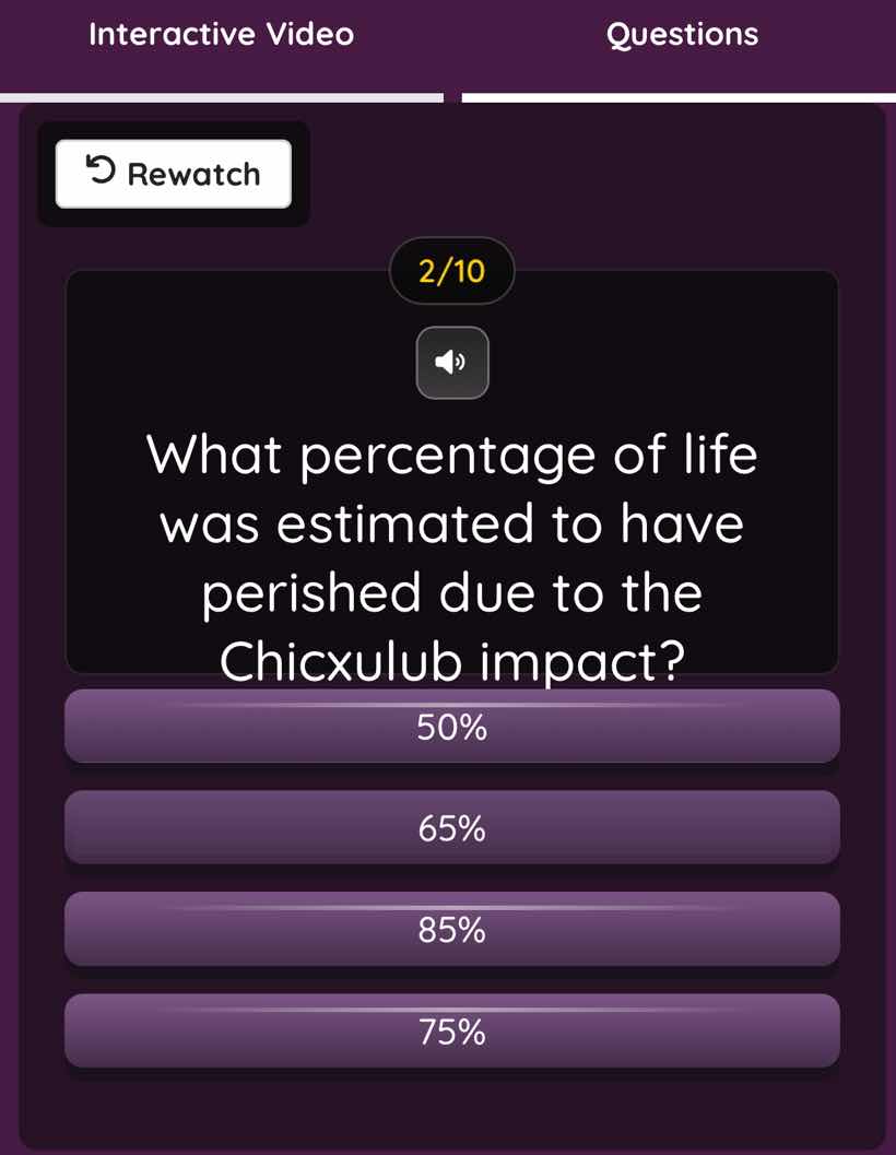 2/10 what percentage of life was estimated to have perished due to the …