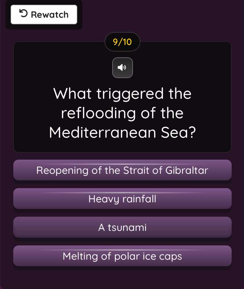 rewatch 9/10 what triggered the reflooding of the mediterranean sea? re…