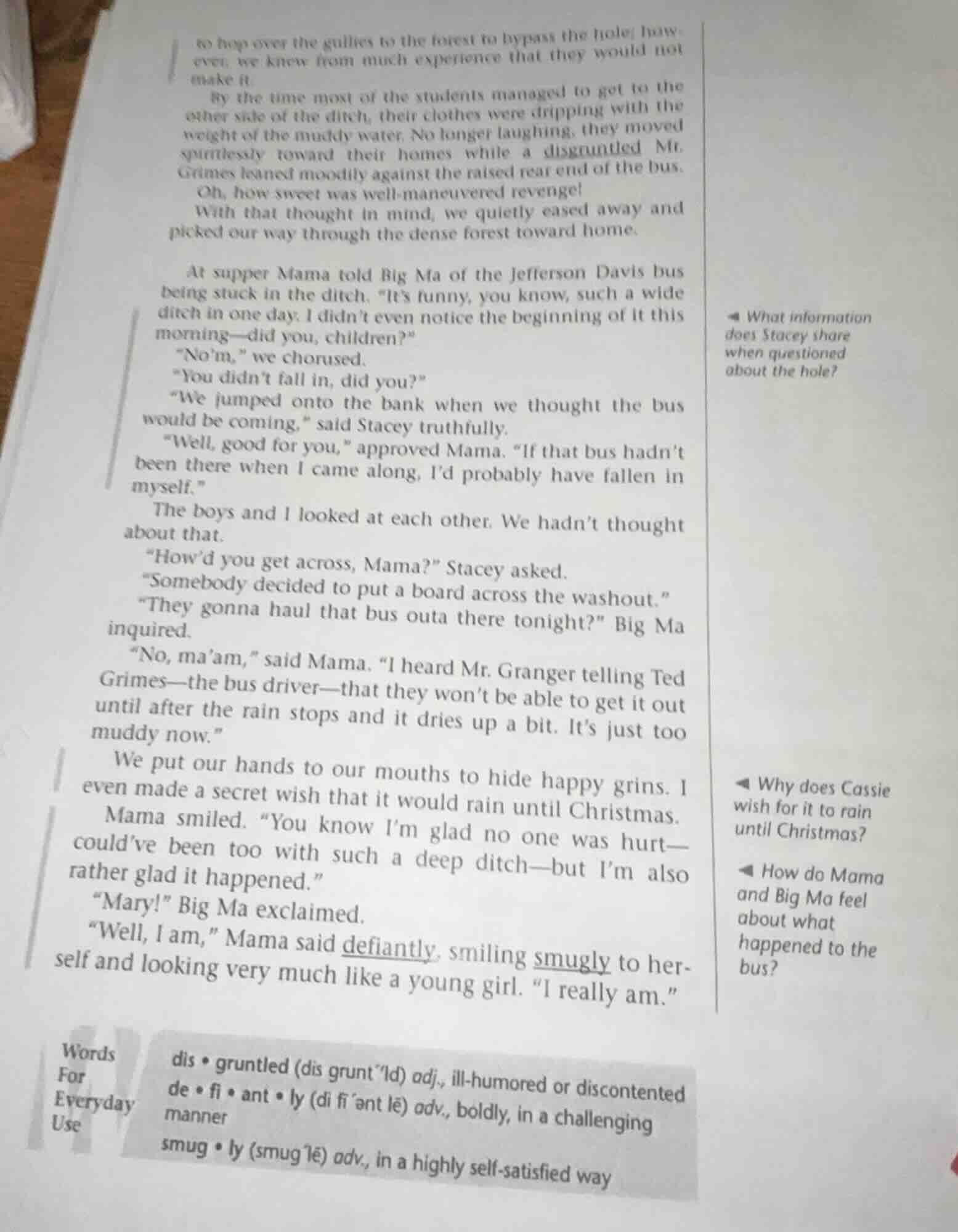 to hop over the gullies to the forest to bypass the hole; how- ever, we…