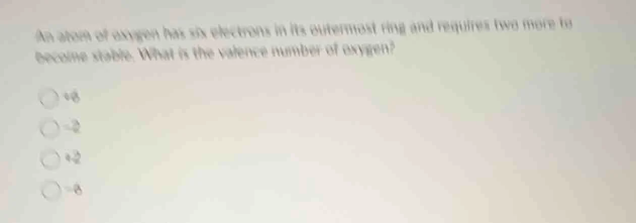 an atom of oxygen has six electrons in its outermost ring and requires …