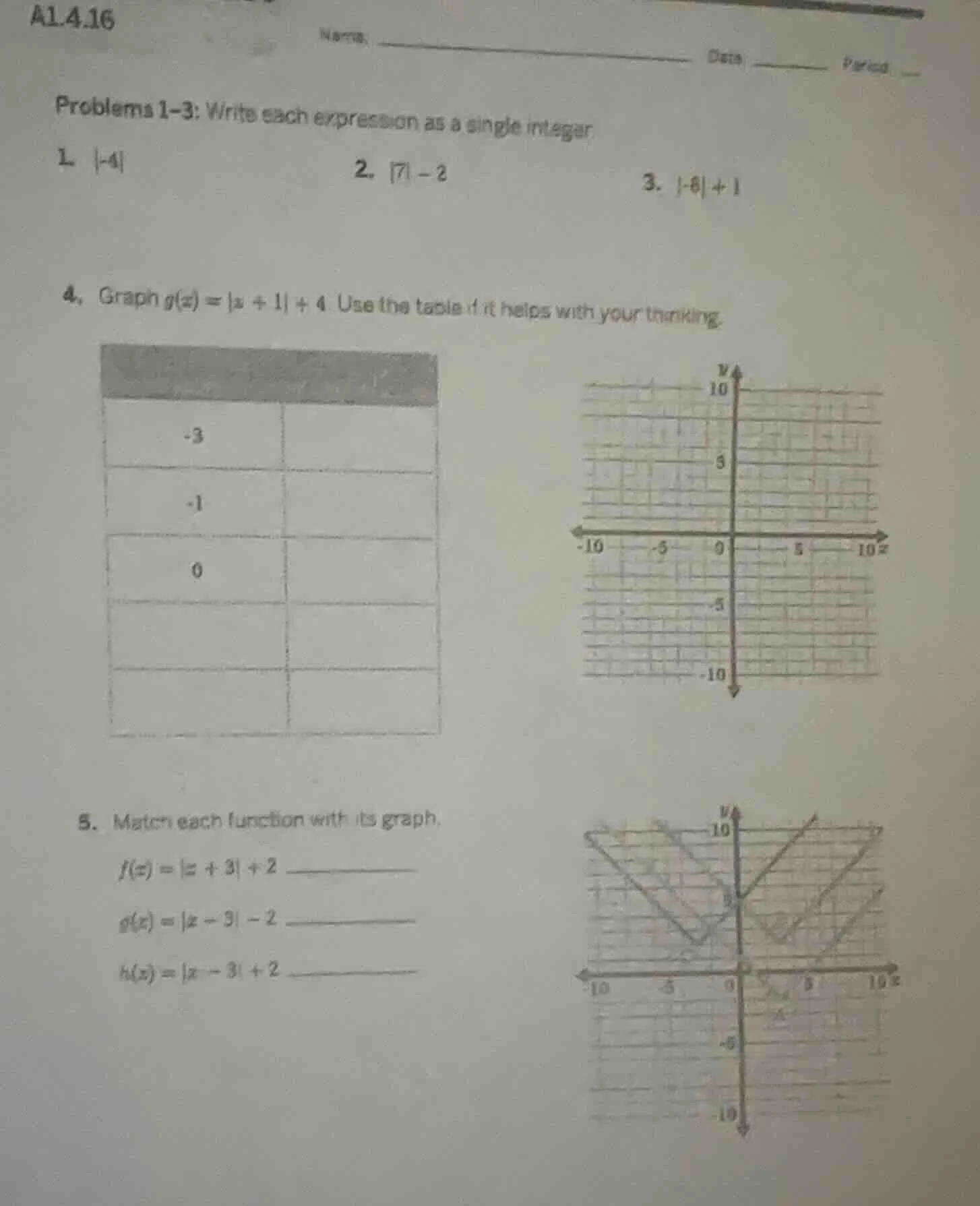 a1.4.16 name: ____________ date _______ period ____ problems 1-3: write…