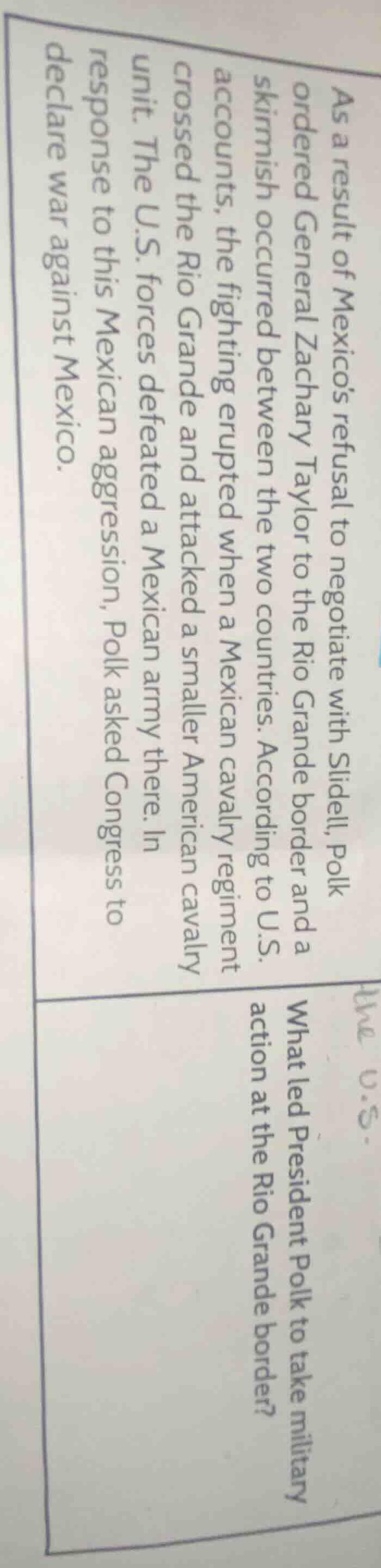 as a result of mexicos refusal to negotiate with slidell, polk ordered …