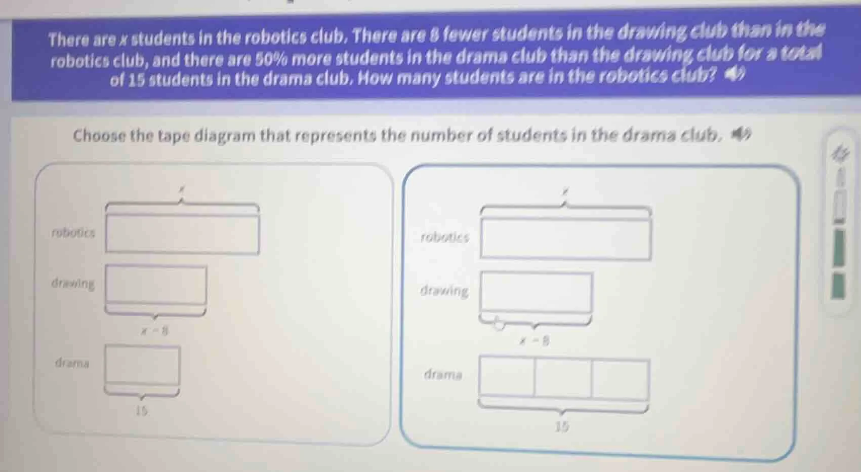 there are $x$ students in the robotics club. there are 8 fewer students…