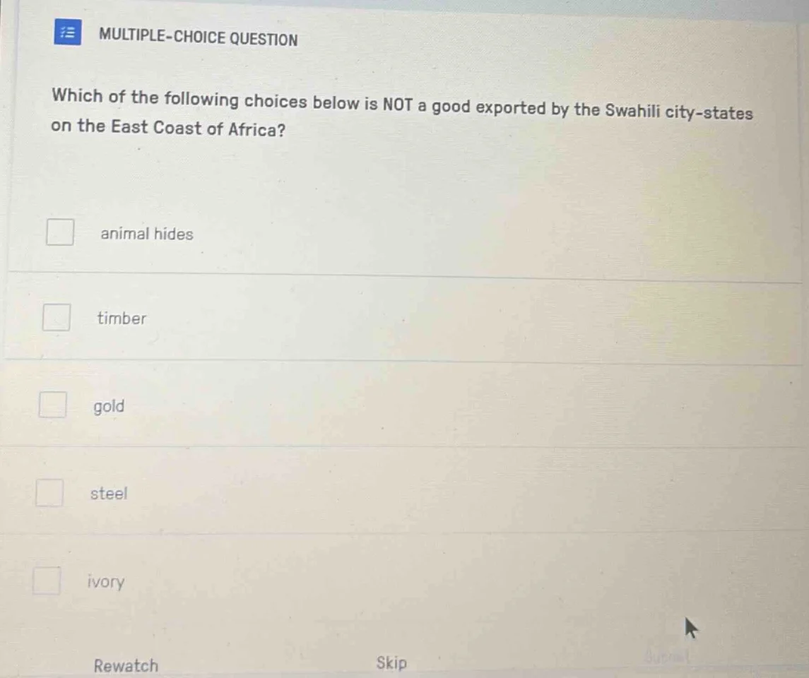 multiple-choice question which of the following choices below is not a …